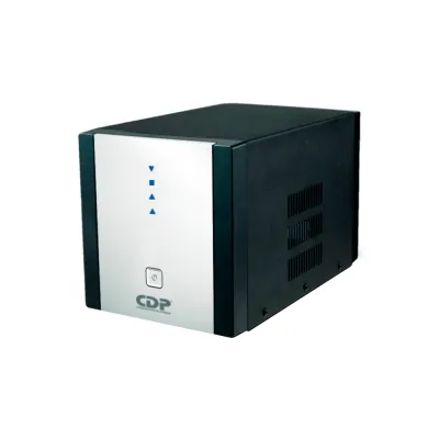 Regulador de Voltaje CDP R-AVR 2408i – 2400VA / 1800W | 8 Salidas NEMA con Breaker 20A y Protección Coaxial