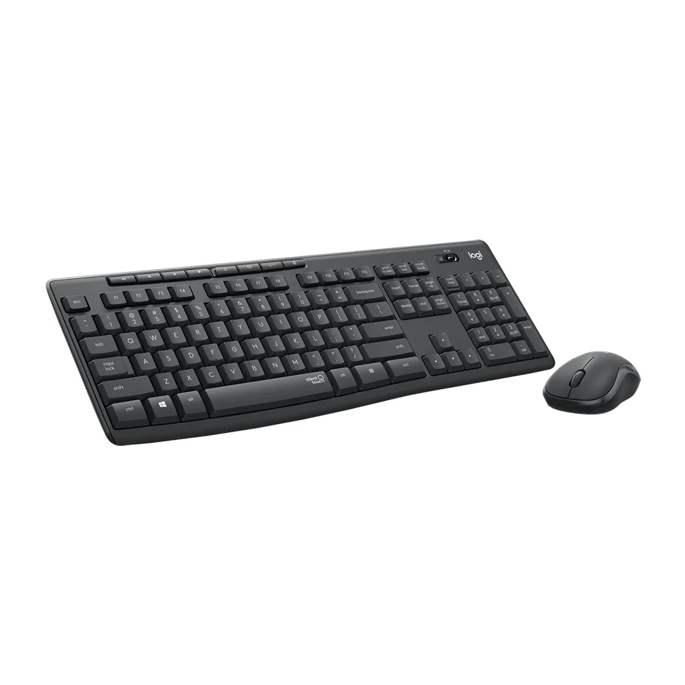 Teclado Logitech + Mouse MK295 Wireless USB Black - 920-009792