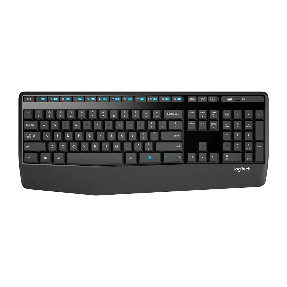 Teclado Logitech + Mouse MK345 Wireless USB Black - 920-007820
