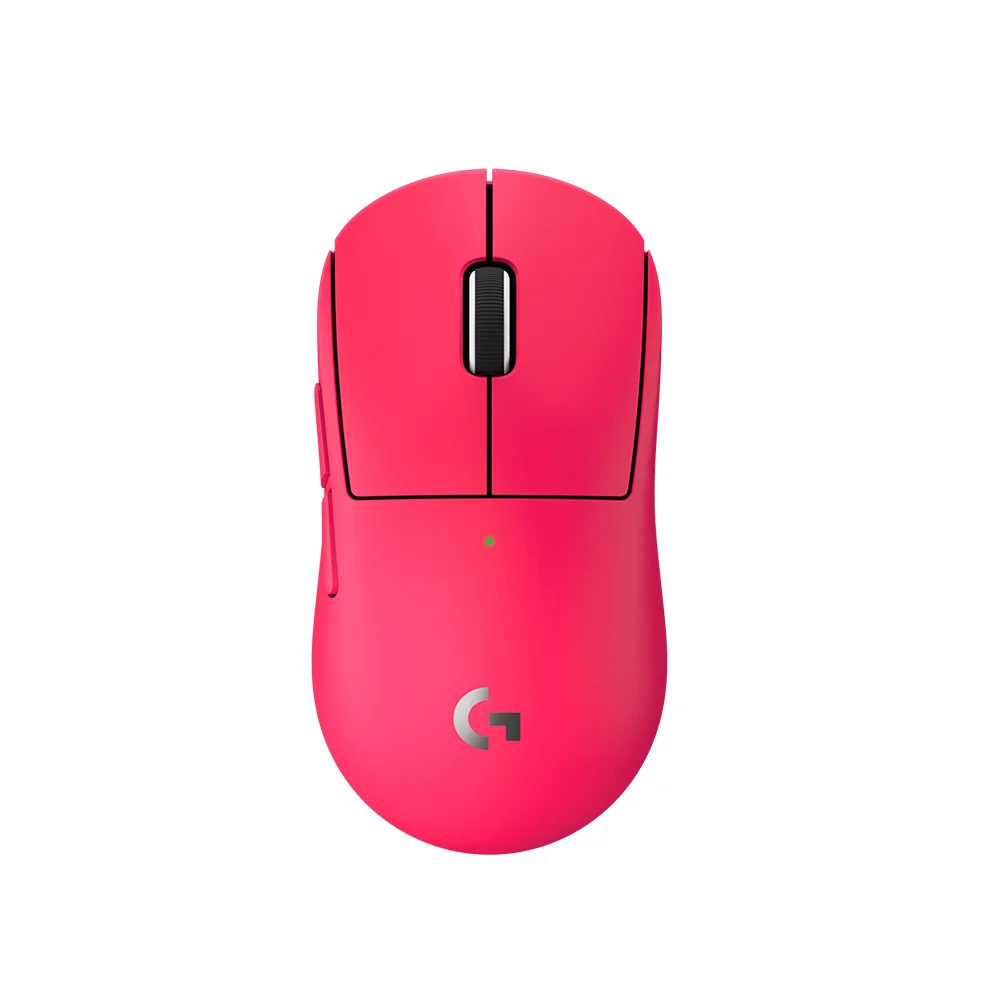 Mouse Logitech G Pro X Superlight 2C 44K DPI Wireless Lightspeed/Lightforce Hero 2 Rosa - 910-007544