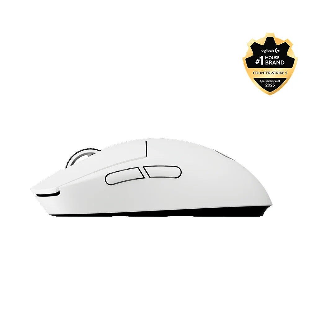 Mouse Logitech G Pro X Superlight 2C 44K DPI Wireless Lightspeed/Lightforce Hero 2 Blanco - 910-007537