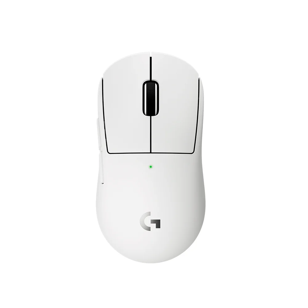 Mouse Logitech G Pro X Superlight 2C 44K DPI Wireless Lightspeed/Lightforce Hero 2 Blanco - 910-007537