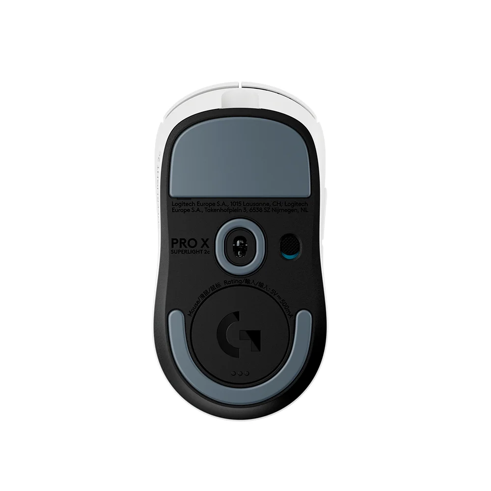 Mouse Logitech G Pro X Superlight 2C 44K DPI Wireless Lightspeed/Lightforce Hero 2 Blanco - 910-007537