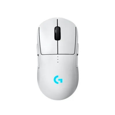 Mouse Logitech G Pro 2 Lightspeed Wireless Hero 2 44K Lightforce/Lightsync RGB Blanco - 910-007301