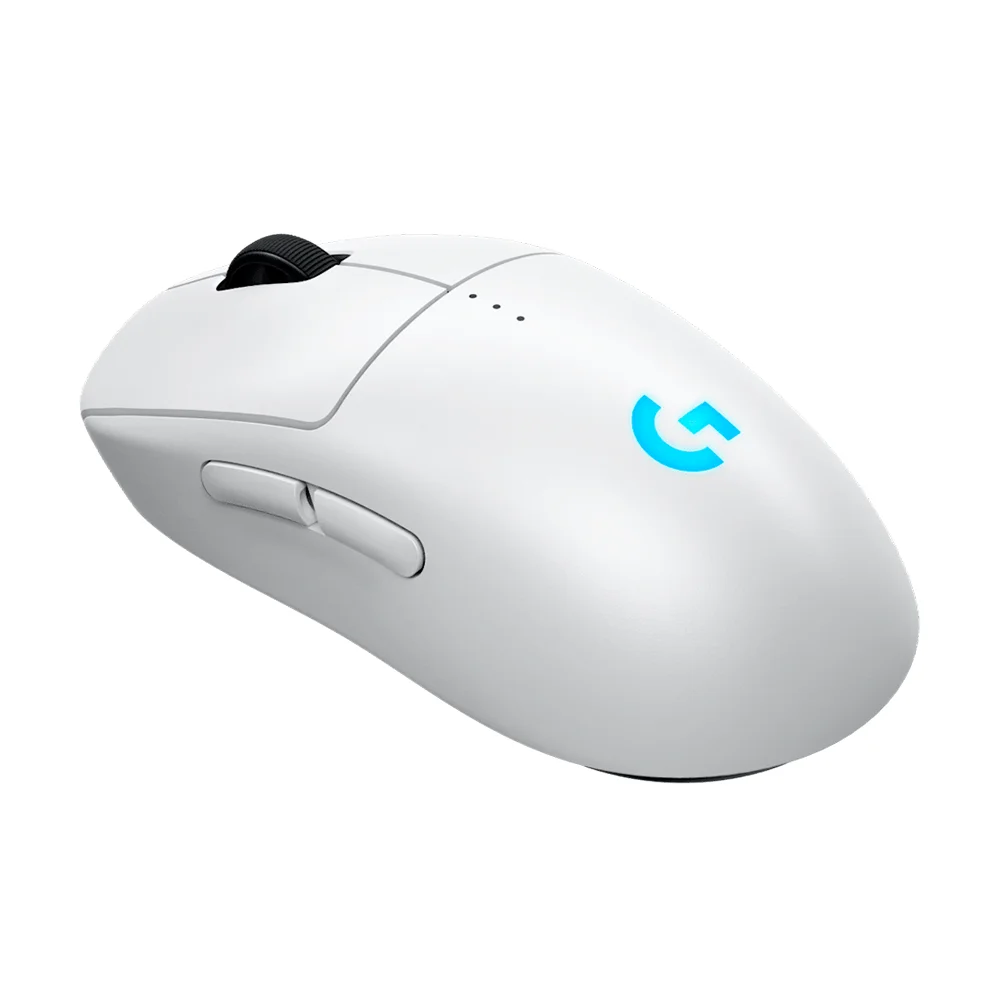 Mouse Logitech G Pro 2 Lightspeed Wireless Hero 2 44K Lightforce/Lightsync RGB Blanco - 910-007301
