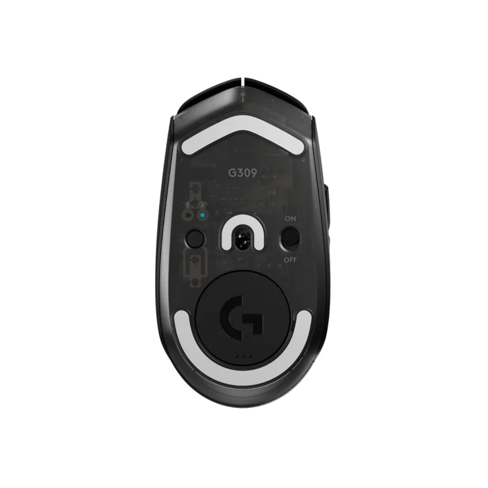 Mouse Logitech G309 Lightspeed Wireless/BT 25K DPI Lightforce Negro - 910-007198