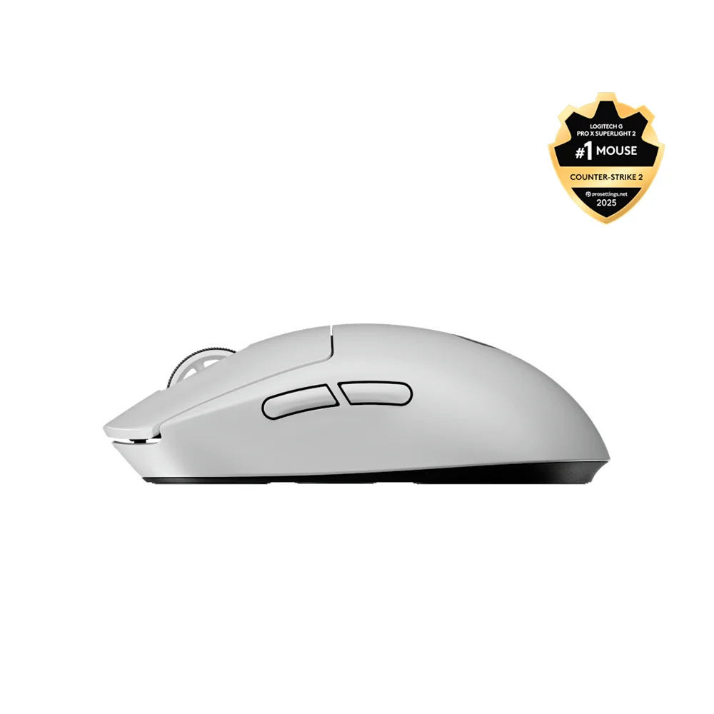 Mouse Logitech G Pro X Superlight 2 Wireless Lightspeed/Lightforce Blanco - 910-006637