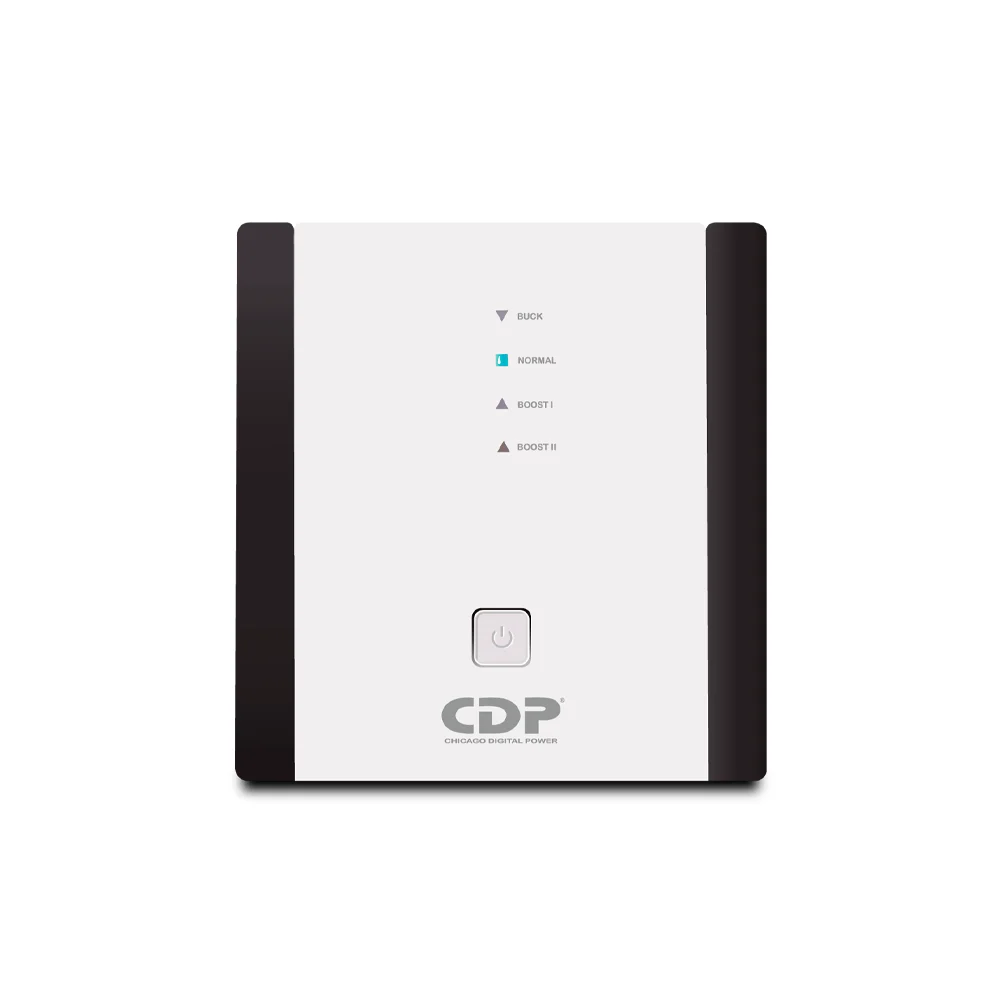 Regulador de Voltaje CDP R-AVR5008i – 5000VA / 2500W | 9 Salidas con Breaker 30A y Protección Coaxial