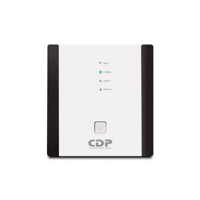 Regulador de Voltaje CDP R-AVR5008i – 5000VA / 2500W | 9 Salidas con Breaker 30A y Protección Coaxial