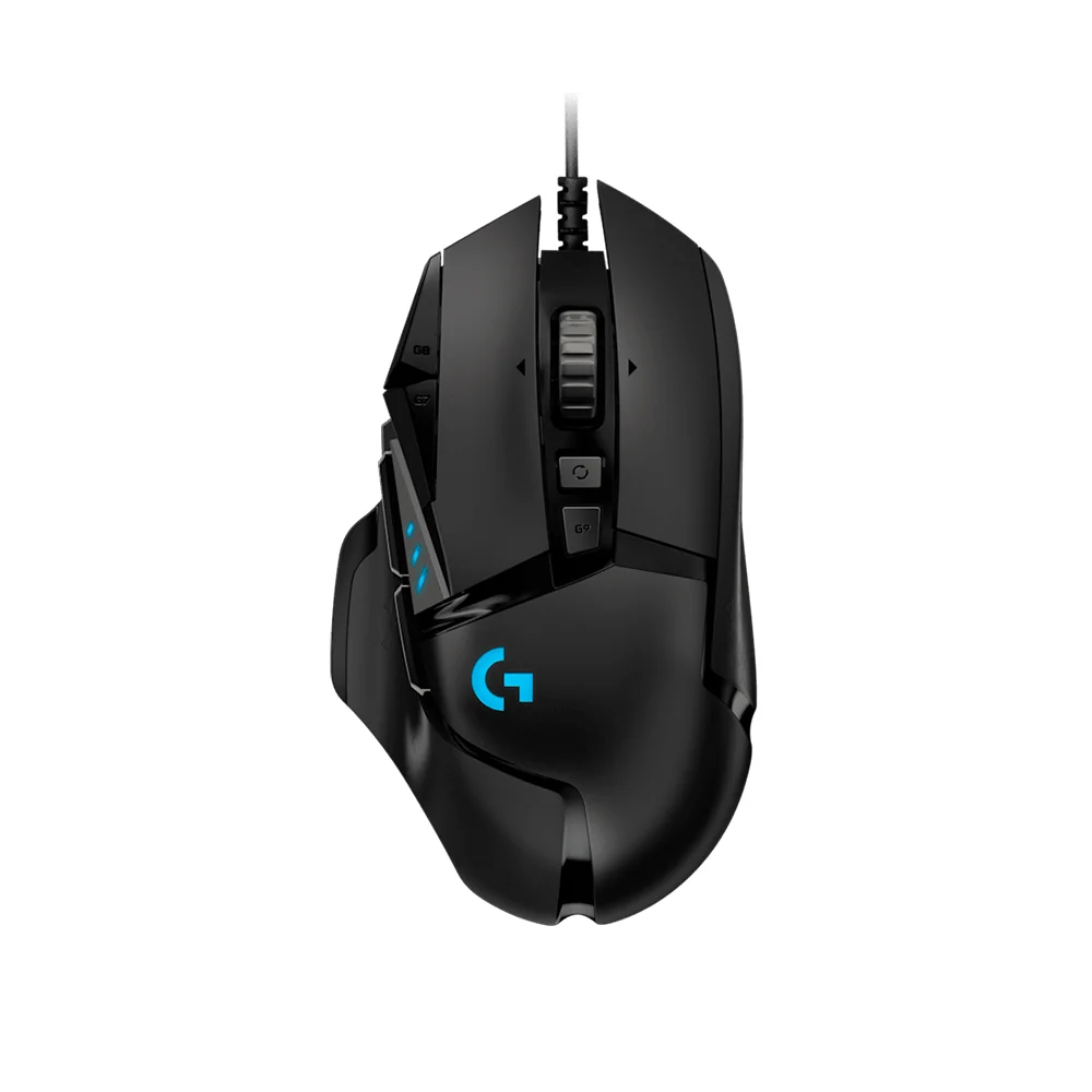 Mouse Logitech G502 Hero 16000 DPI RGB Negro - 910-005550