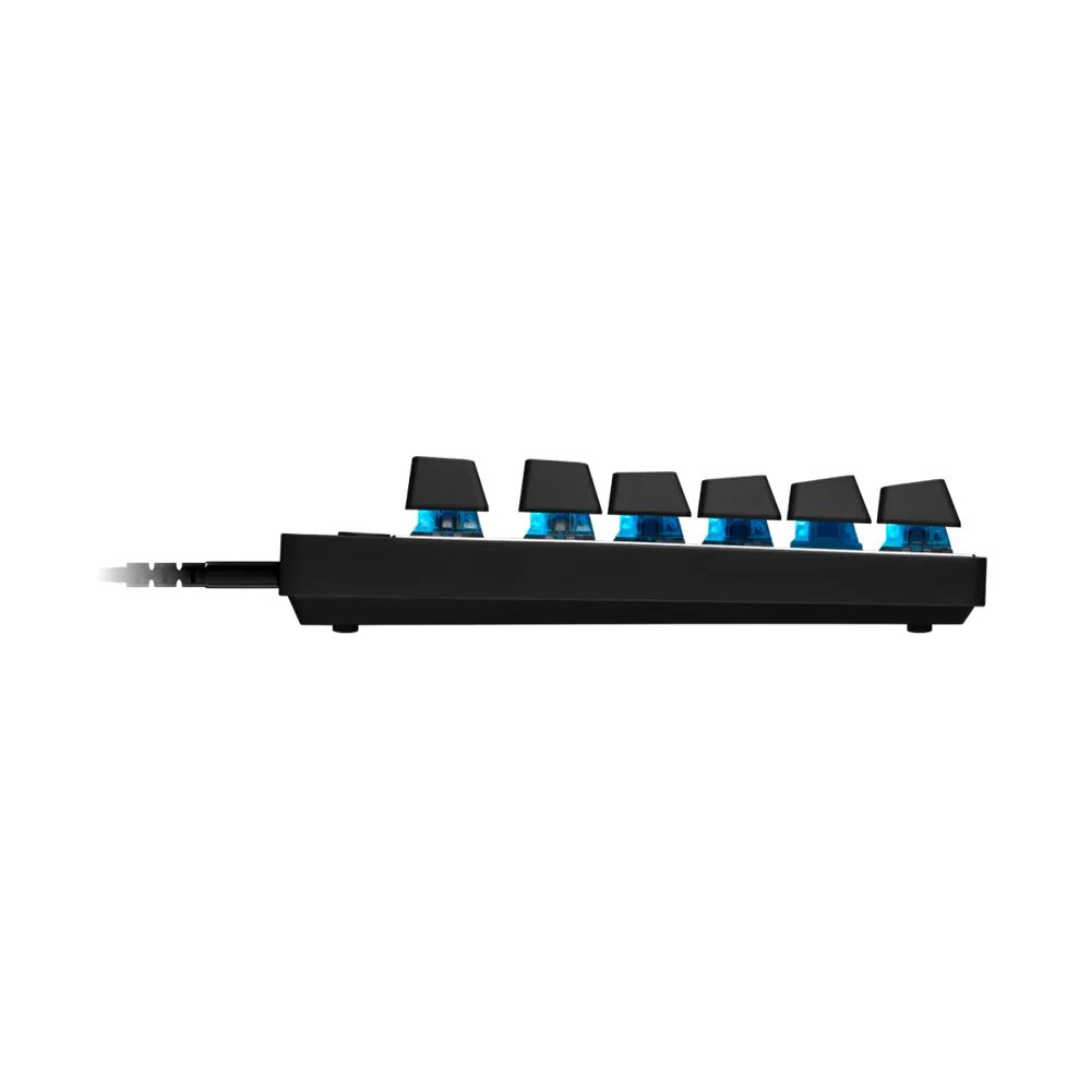 Teclado Logitech Pro X TKL Rapid Análogo/Wired USB-C/Lightsync RGB/Keycontrol Negro - 920-013131