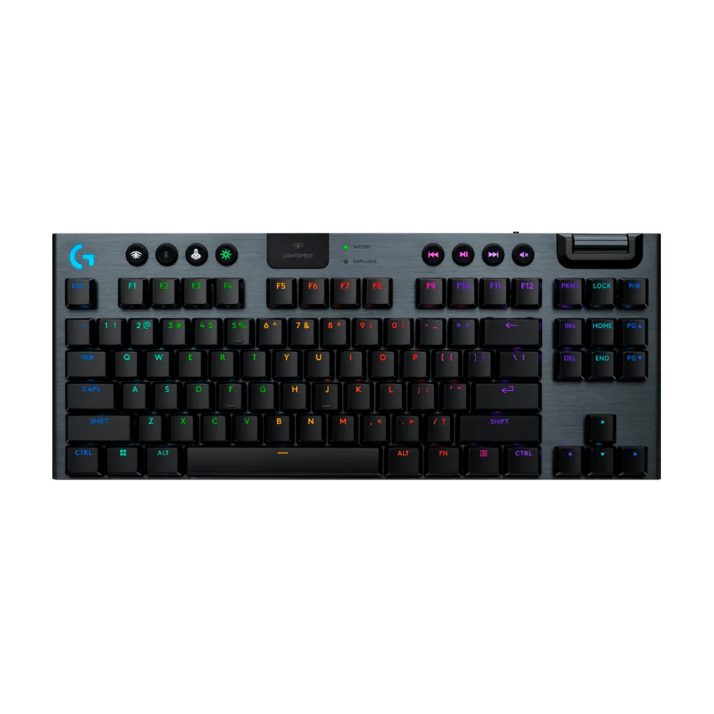 Teclado Logitech G915 X TKL Lightspeed/BT Lightsync RGB/Keycontrol Negro - 920-012715