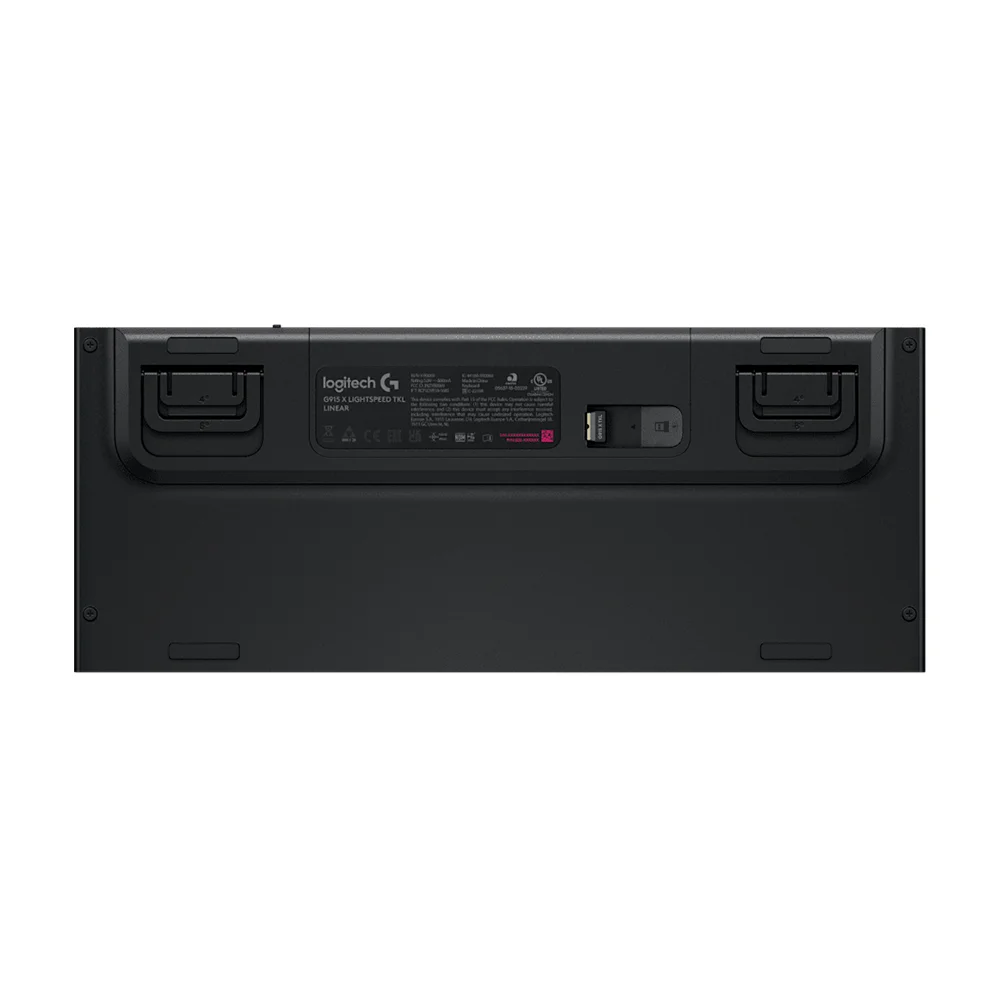 Teclado Logitech G915 X TKL Lightspeed/BT Lightsync RGB/Keycontrol Negro - 920-012715