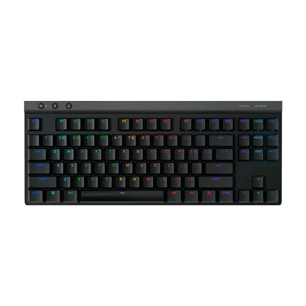 Teclado Logitech G515 TKL Lightspeed/BT Lightsync RGB Negro - 920-012423