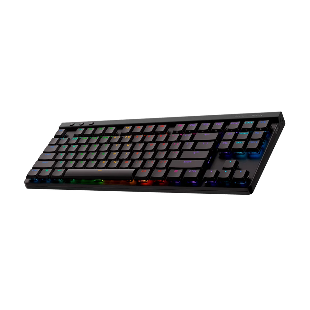 Teclado Logitech G515 TKL Lightspeed/BT Lightsync RGB Negro - 920-012423