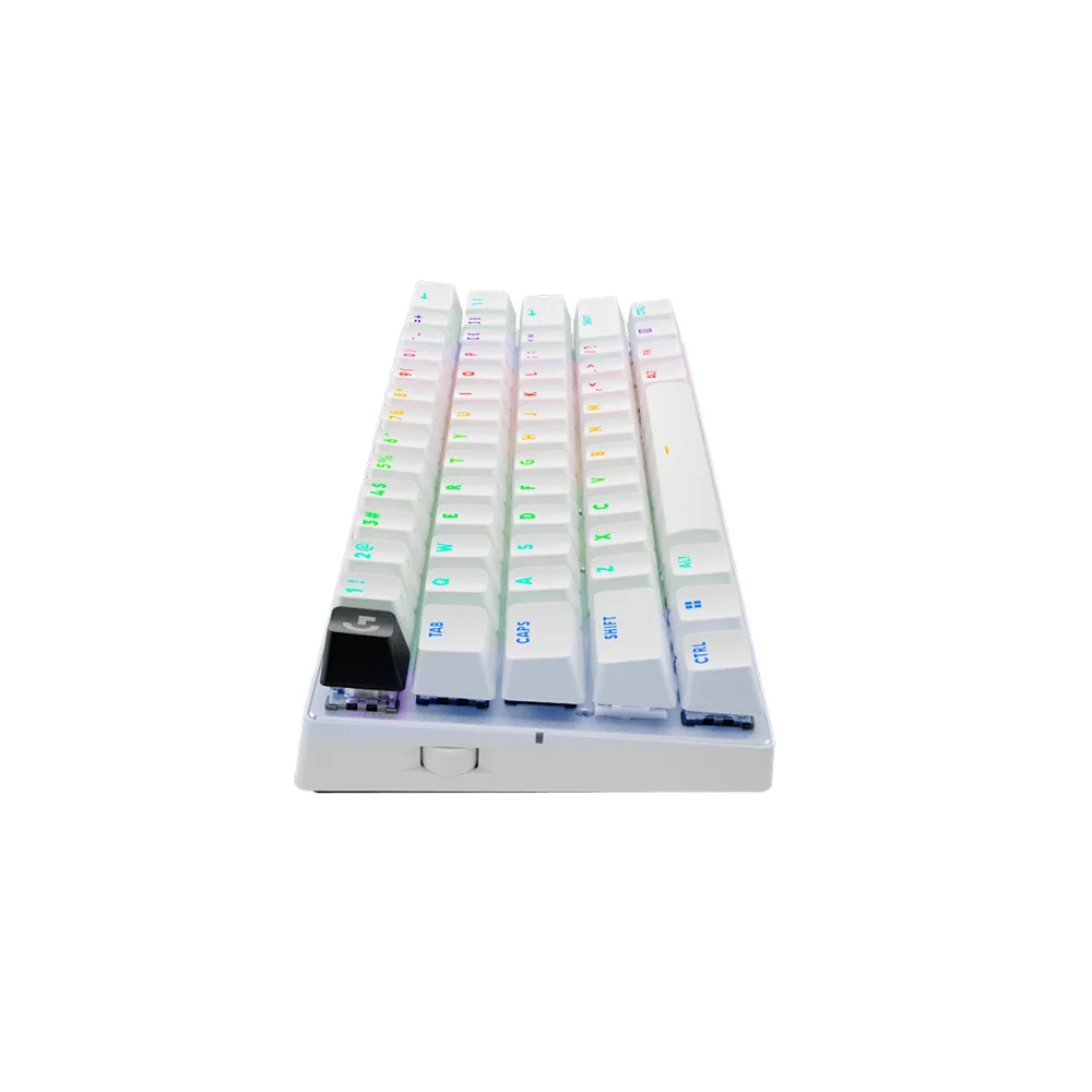 Teclado Logitech Pro X 60 Lightspeed BT/Óptico/65 Hrs/RGB Blanco - 920-011921