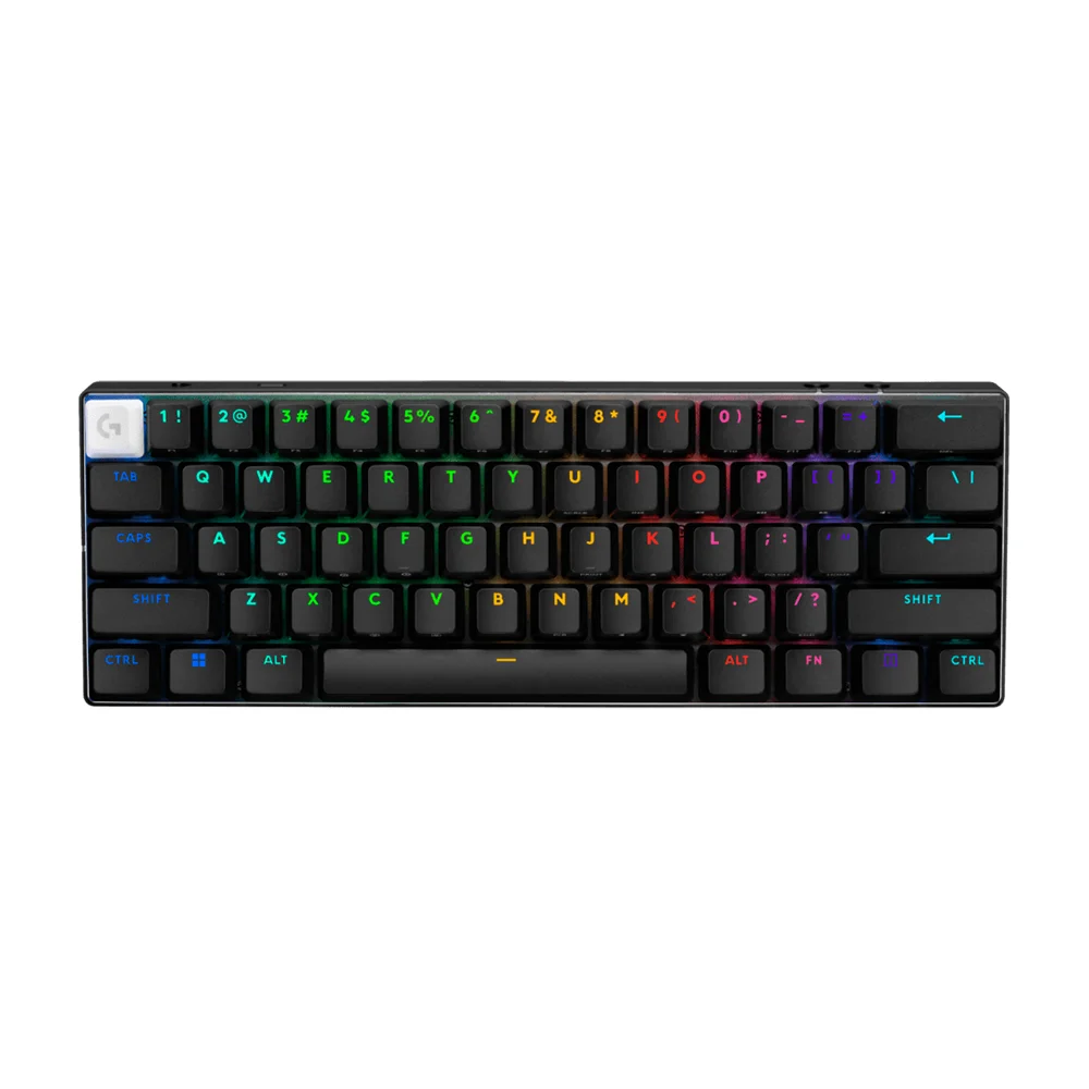Teclado Logitech Pro X 60 Lightspeed BT/Óptico/65 Hrs/RGB Negro - 920-011902