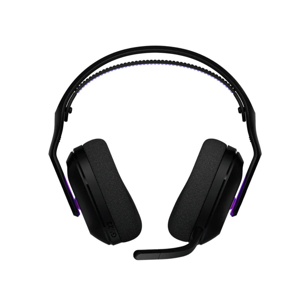 Audífono con micrófono Logitech G522 90H Lightspeed/BT/Cable USB-C Lightsync RGB Black - 981-001543