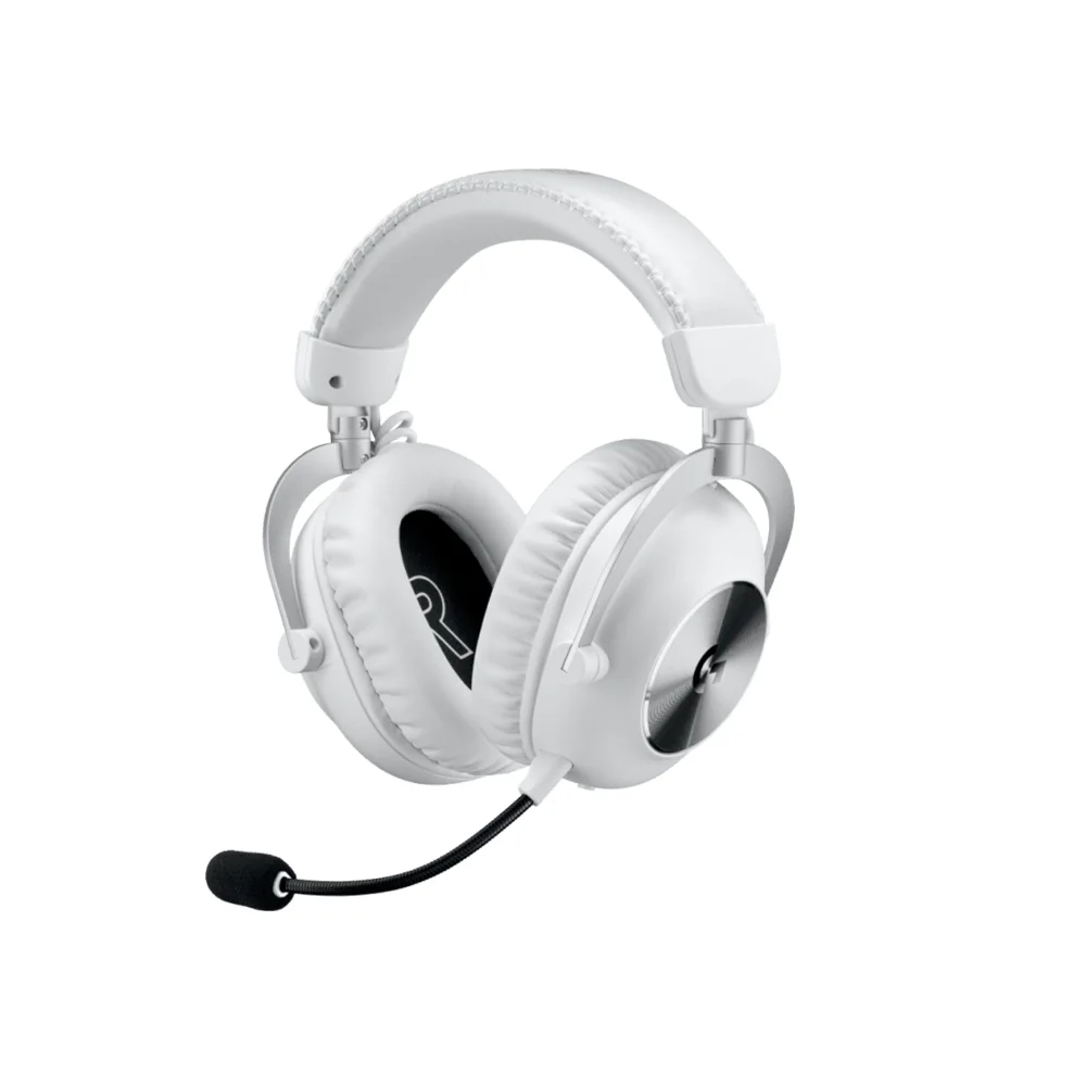 Audífono con micrófono Logitech G Pro X 2 Lightspeed wireless / BT / 3.5 mm White - 981-001268