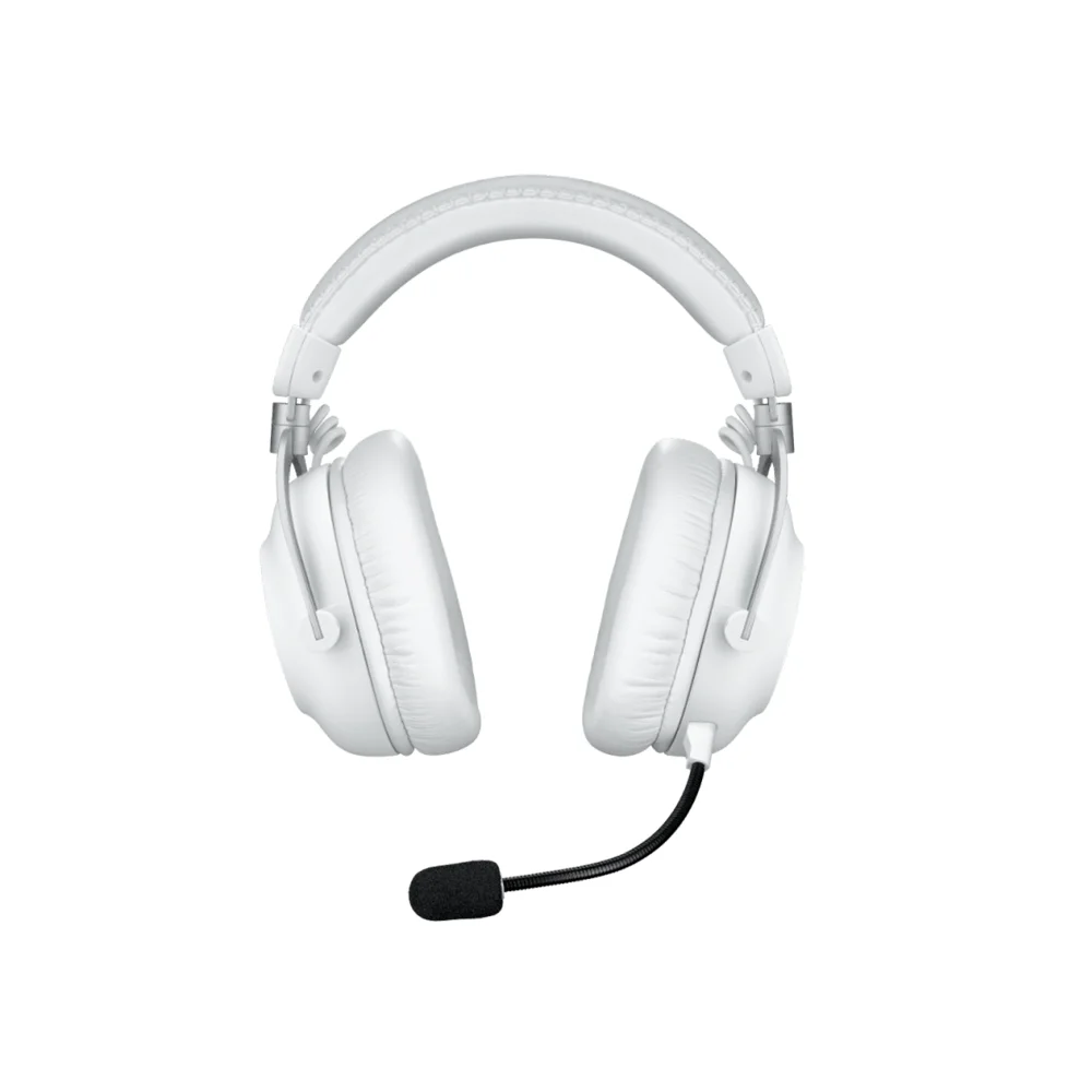 Audífono con micrófono Logitech G Pro X 2 Lightspeed wireless / BT / 3.5 mm White - 981-001268