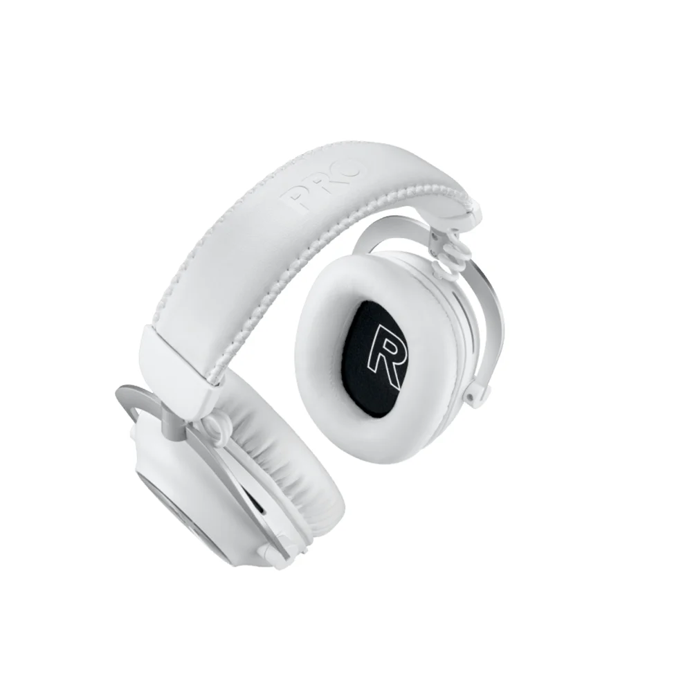 Audífono con micrófono Logitech G Pro X 2 Lightspeed wireless / BT / 3.5 mm White - 981-001268