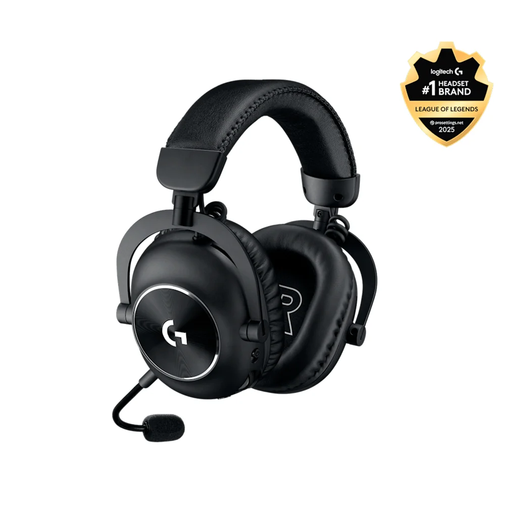 Audífono con micrófono Logitech G Pro X 2 Lightspeed wireless / BT / 3.5 mm Black - 981-001262
