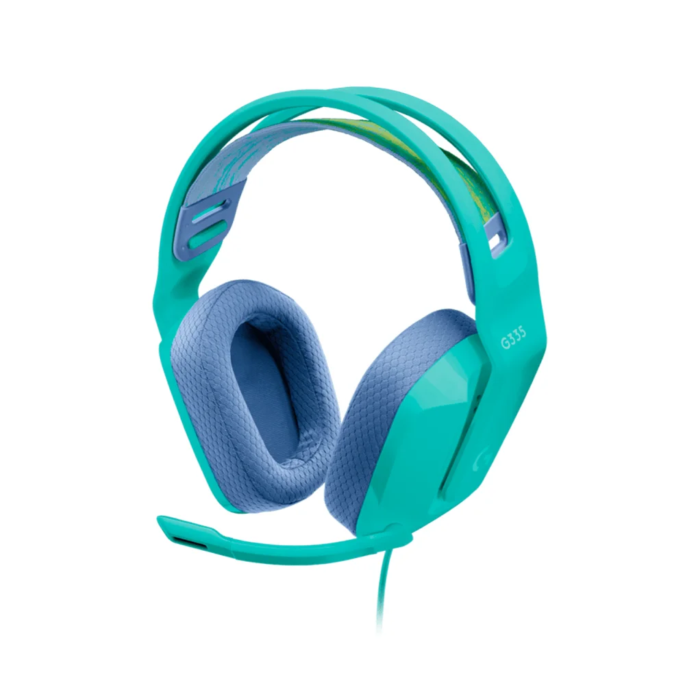Audífono con micrófono Logitech G335 Mint - 981-001023