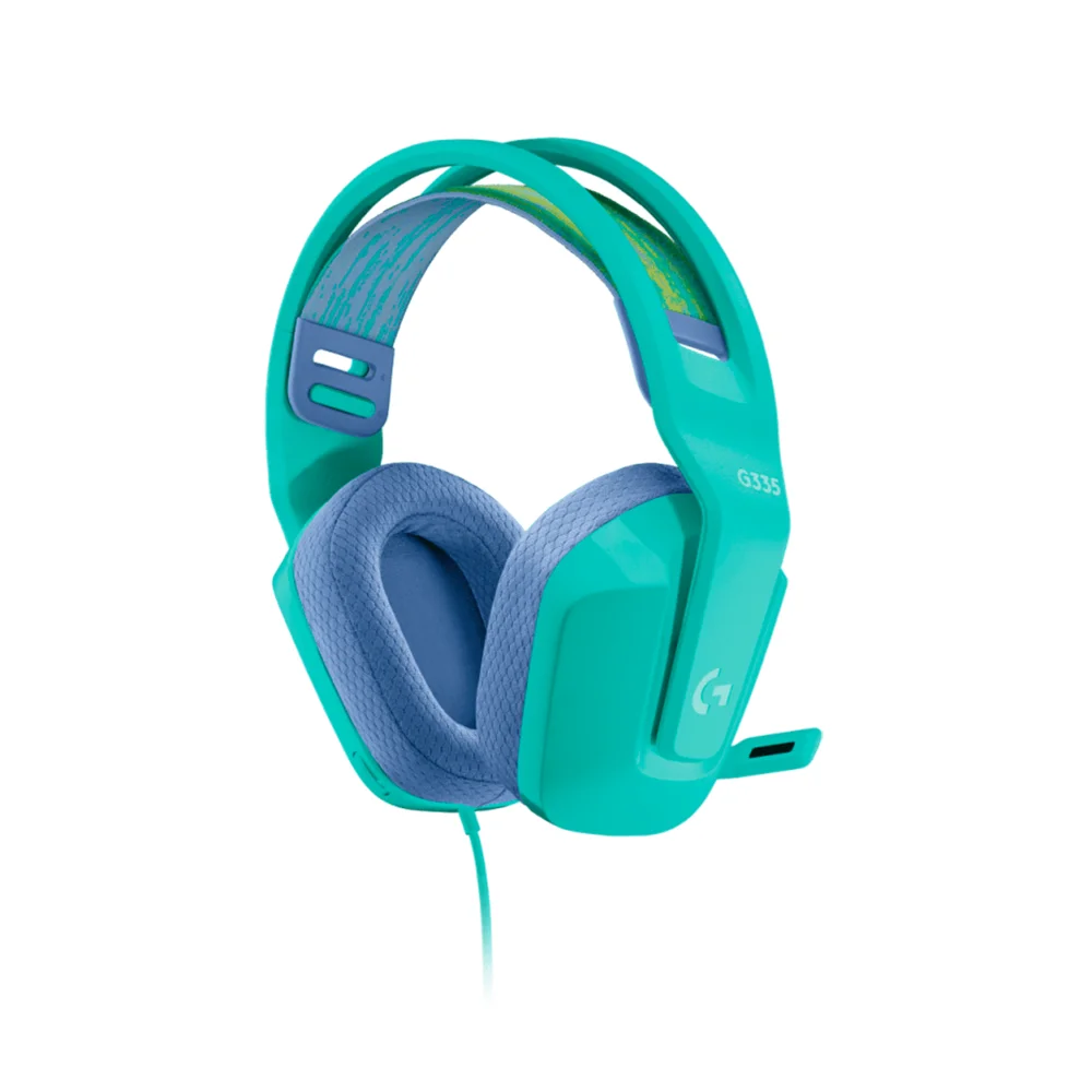 Audífono con micrófono Logitech G335 Mint - 981-001023