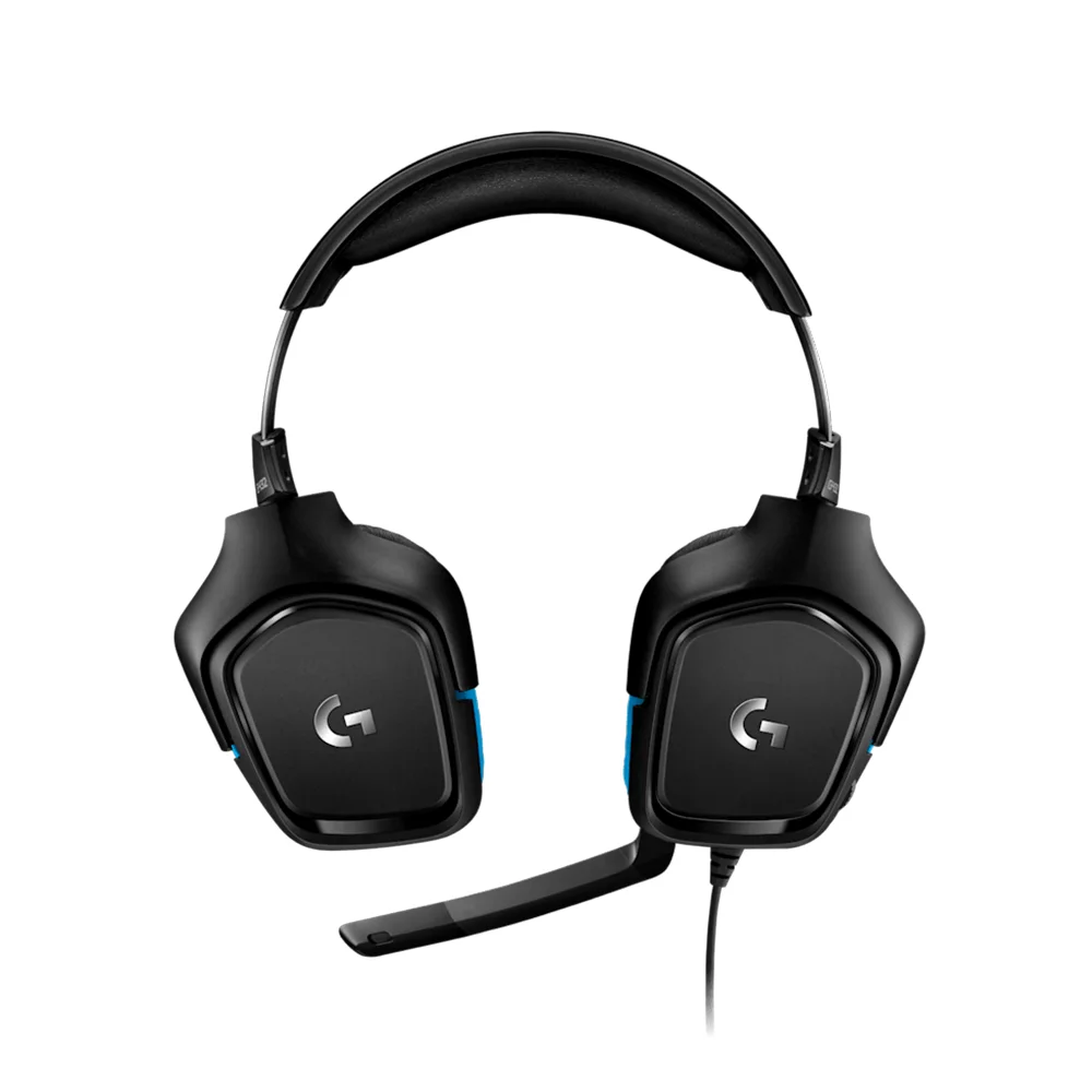 Audífono con micrófono Logitech G432 7.1 USB Black - 981-000769