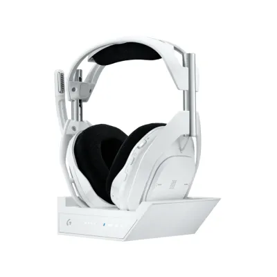 Audífono con micrófono Logitech G Astro A50 X Lightspeed/BT/PS5/PC/Xbox + base White - 939-002132