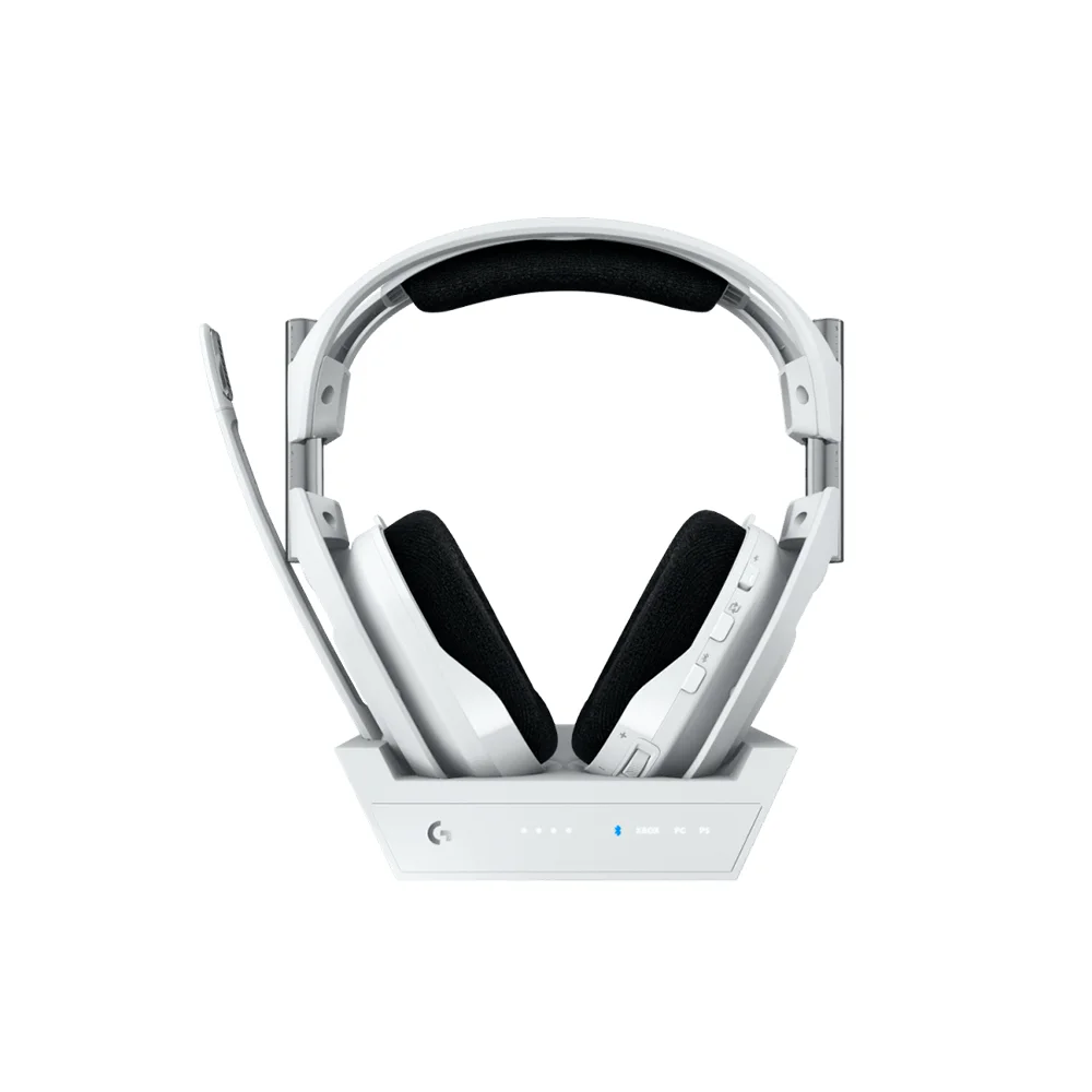 Audífono con micrófono Logitech G Astro A50 X Lightspeed/BT/PS5/PC/Xbox + base White - 939-002132