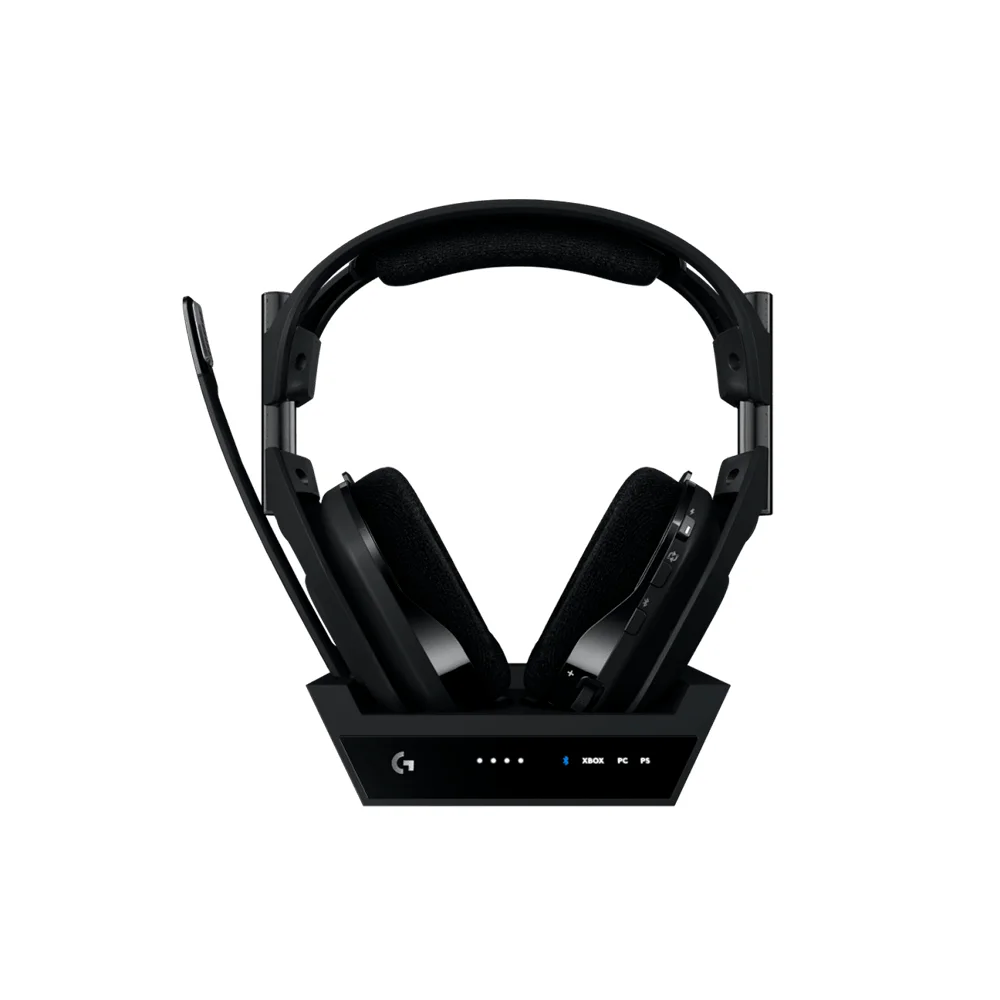 Audífono con micrófono Logitech G Astro A50 X Lightspeed/BT/PS5/PC/Xbox + base Black - 939-002126