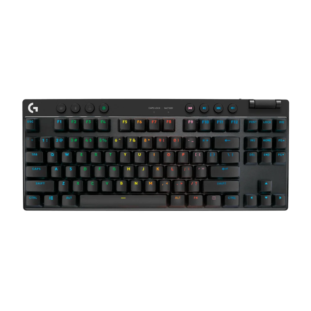 Teclado Logitech Pro X TKL Lightspeed USB black (920-012127)