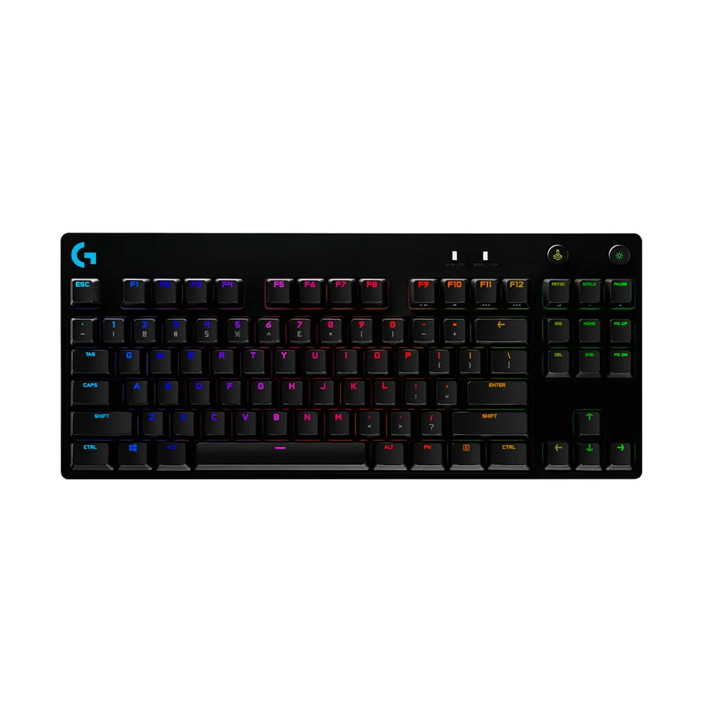 Teclado Logitech Pro Keyboard RGB USB black (920-009388)