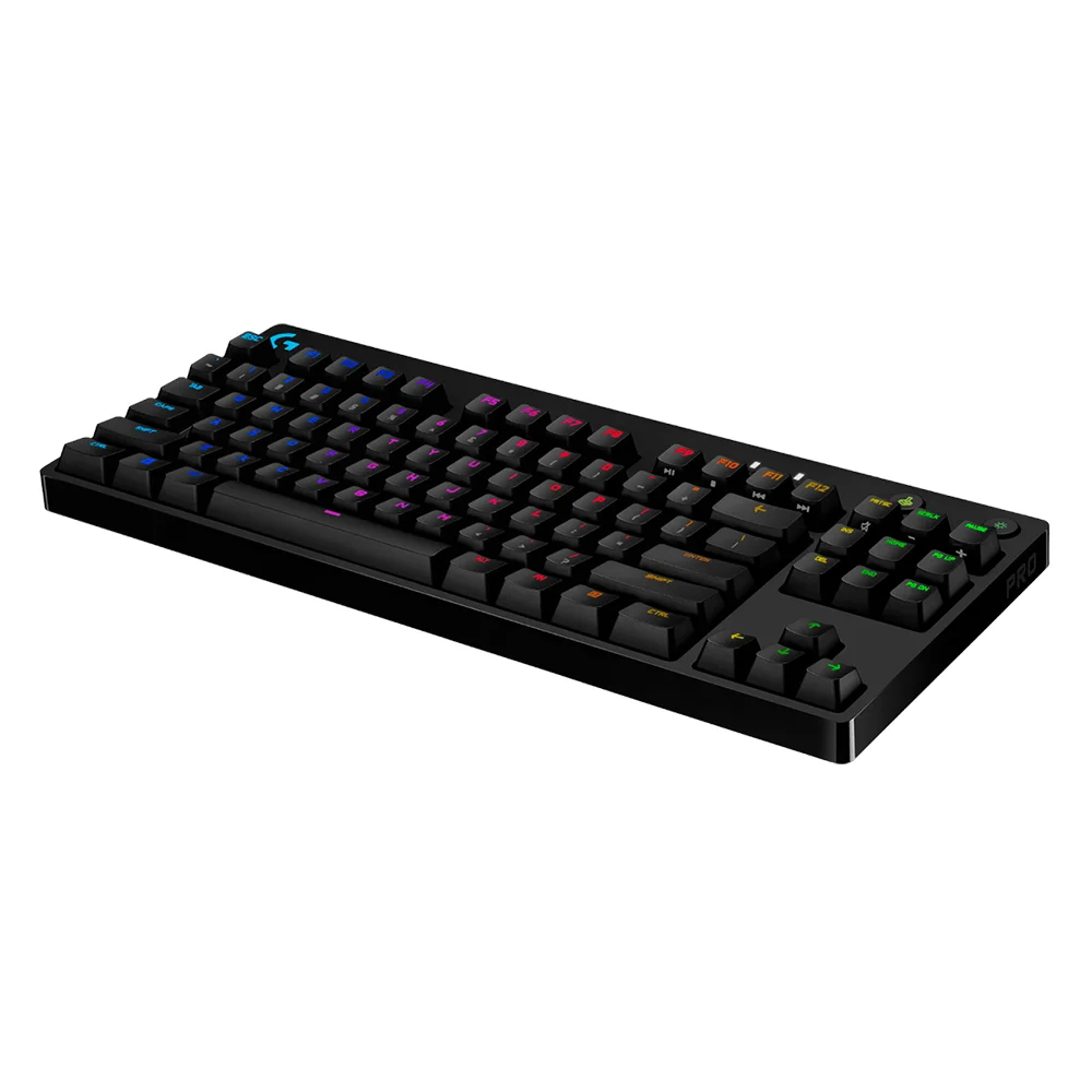 Teclado Logitech Pro Keyboard RGB USB black (920-009388)