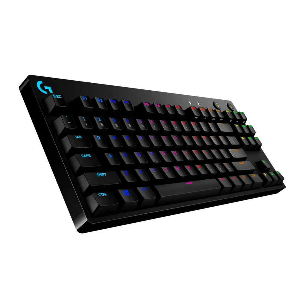 Teclado Logitech Pro Keyboard RGB USB black (920-009388)