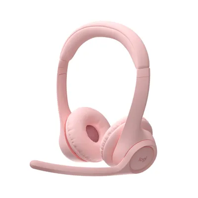Audífono con Micrófono Logitech Zone 300 Bluetooth/20HRS Rose - 981-001411