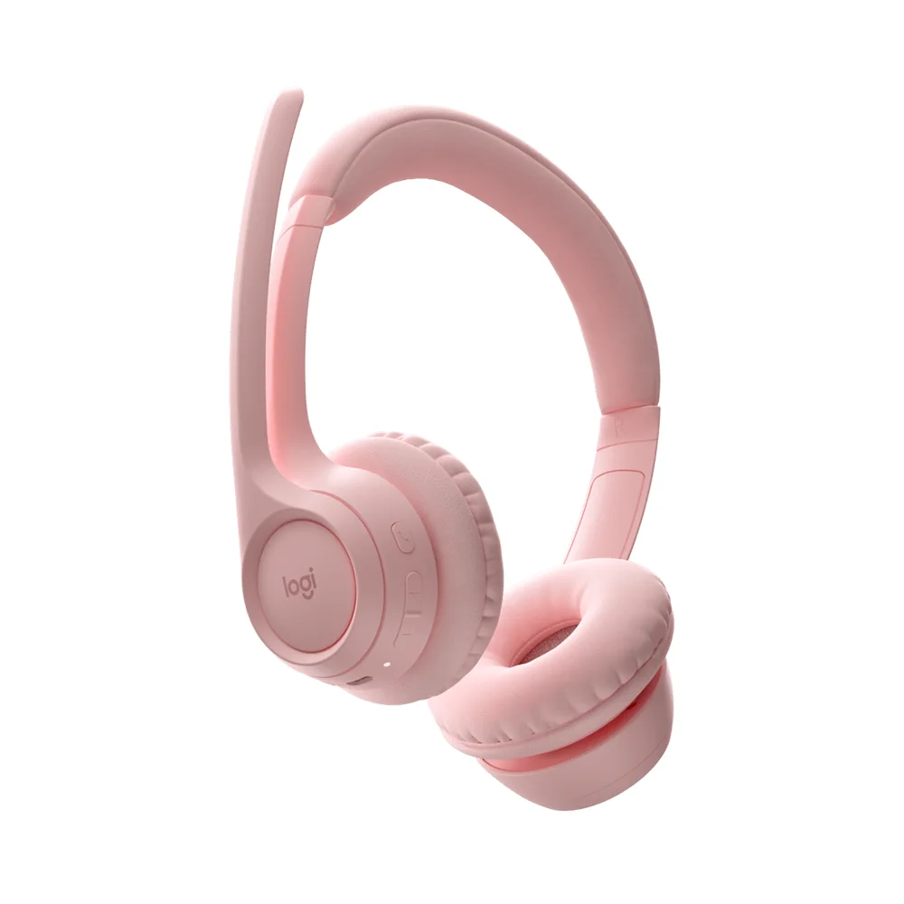 Audífono con Micrófono Logitech Zone 300 Bluetooth/20HRS Rose - 981-001411
