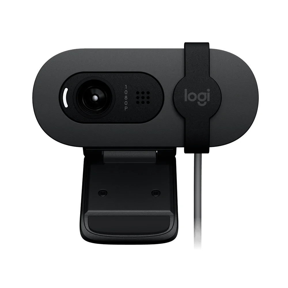Cámara Logitech BRIO 100 FHD 1080p USB-A Graphite - 960-001586