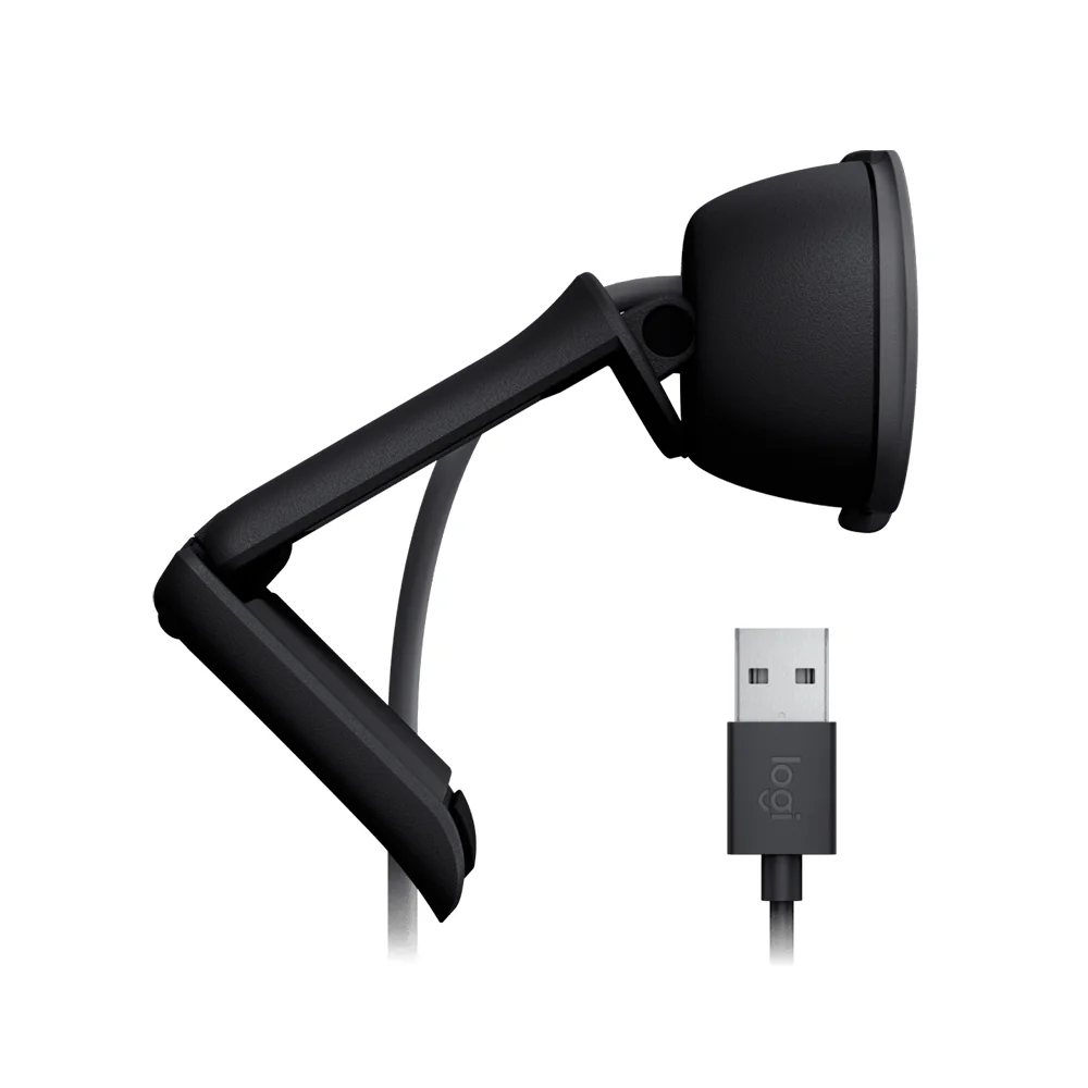 Cámara Logitech BRIO 100 FHD 1080p USB-A Graphite - 960-001586