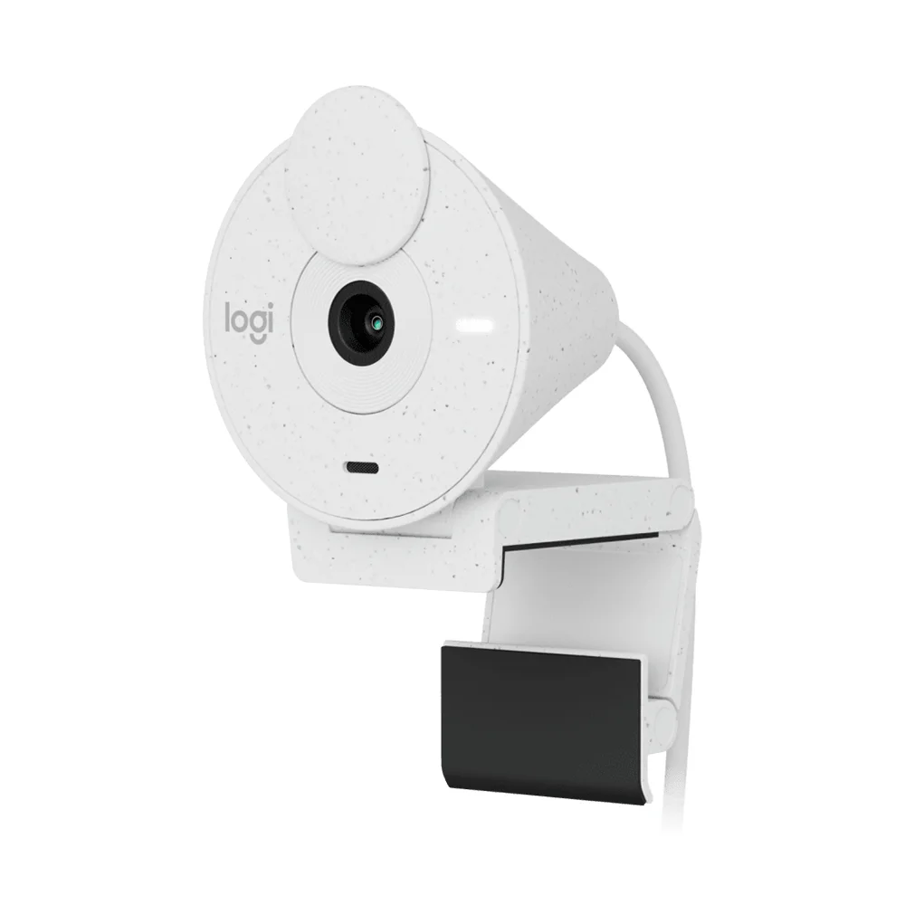 Cámara Logitech BRIO 300 FHD 1080p USB-C White - 960-001440