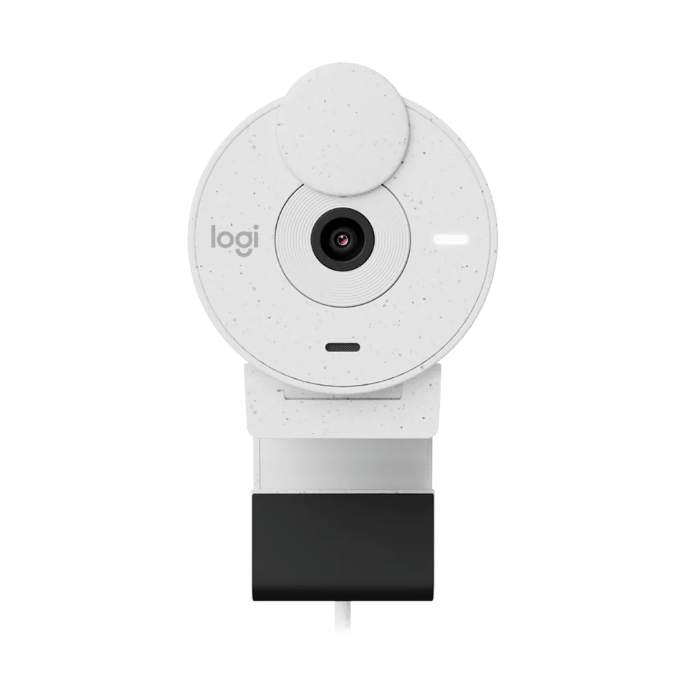 Cámara Logitech BRIO 300 FHD 1080p USB-C White - 960-001440