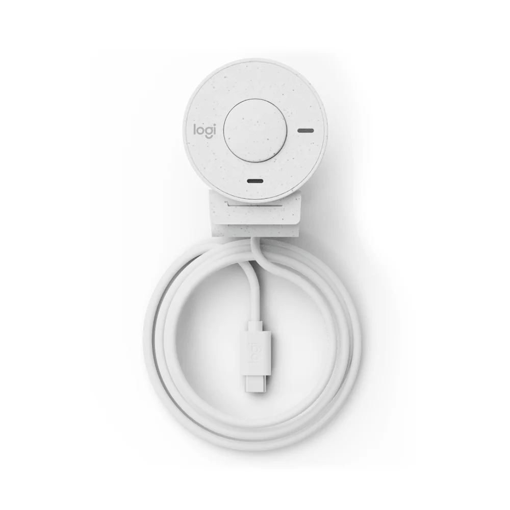 Cámara Logitech BRIO 300 FHD 1080p USB-C White - 960-001440