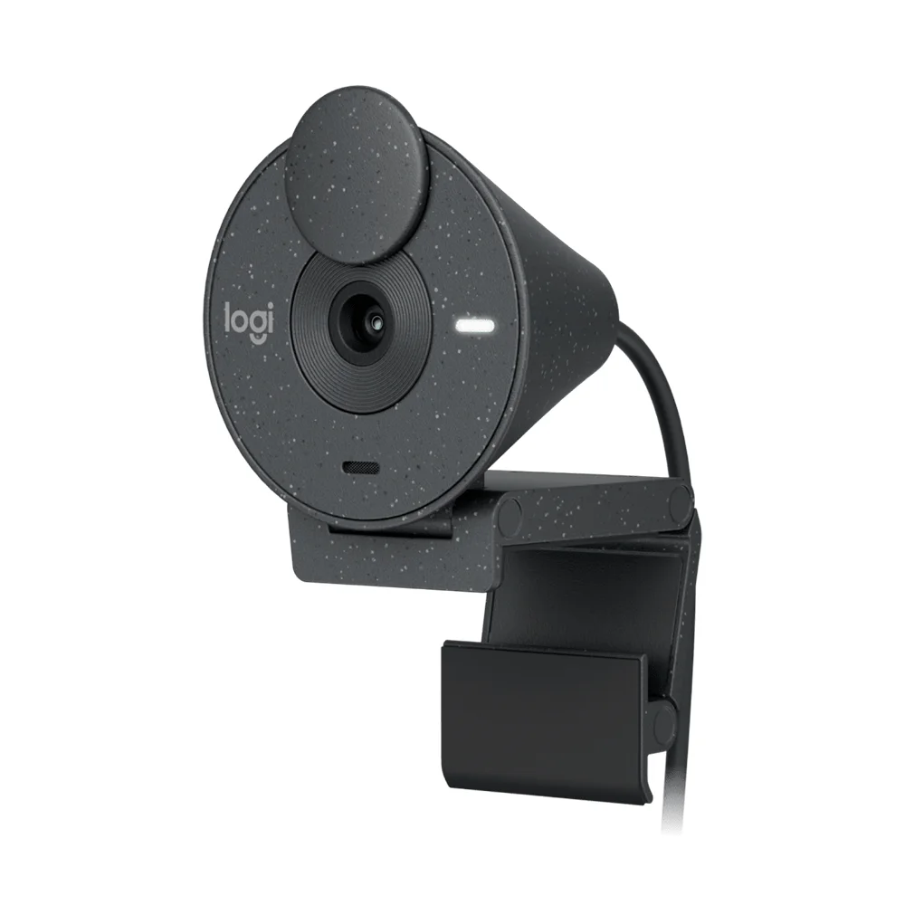 Cámara Logitech BRIO 300 FHD 1080p USB-C Black - 960-001413