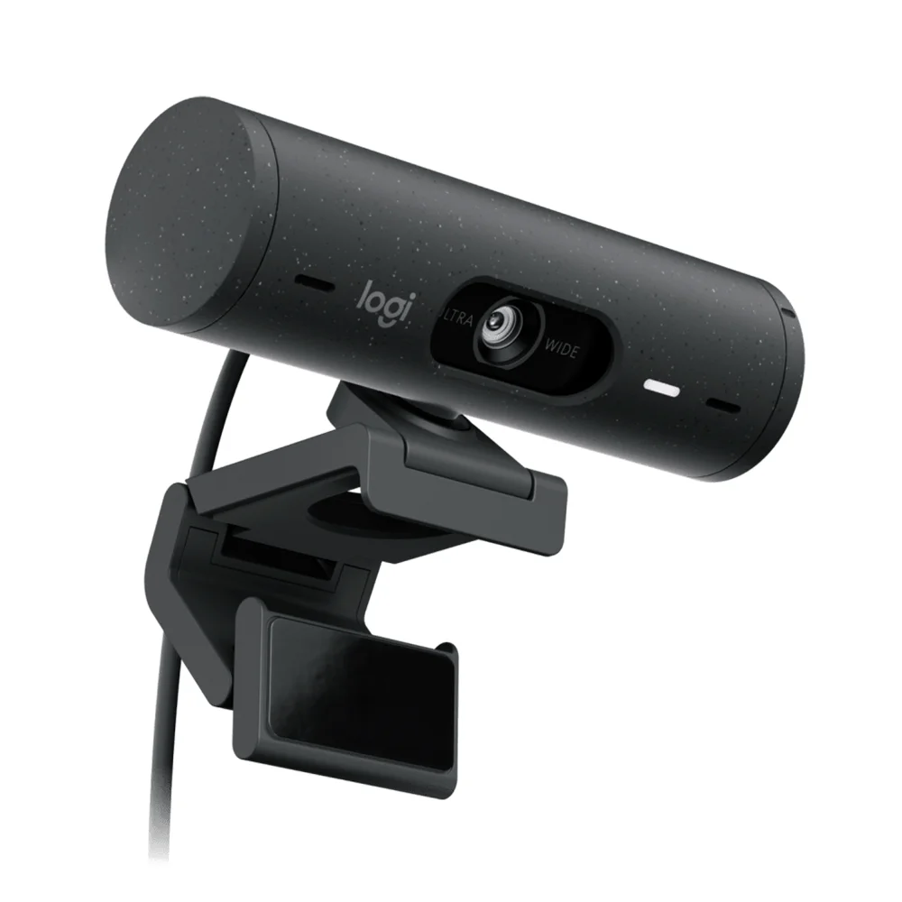 Cámara Logitech BRIO 500 FHD 1080p USB-C Black - 960-001412
