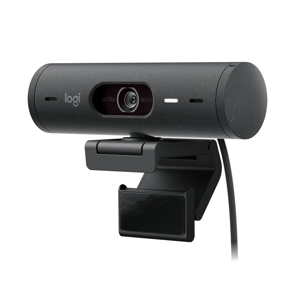 Cámara Logitech BRIO 500 FHD 1080p USB-C Black - 960-001412