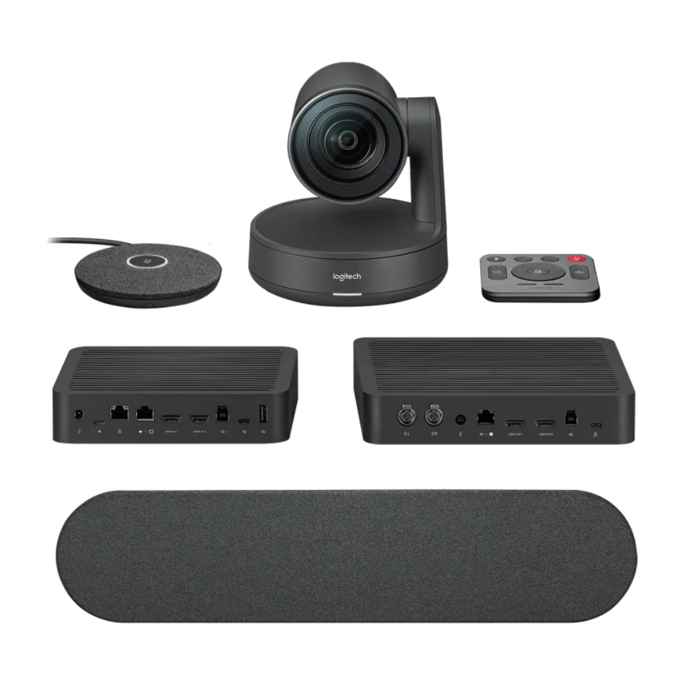 Cámara Logitech B2B Rally Kit Bundle Conferencecam (1 Spk -1 Mic) Black - 960-001217