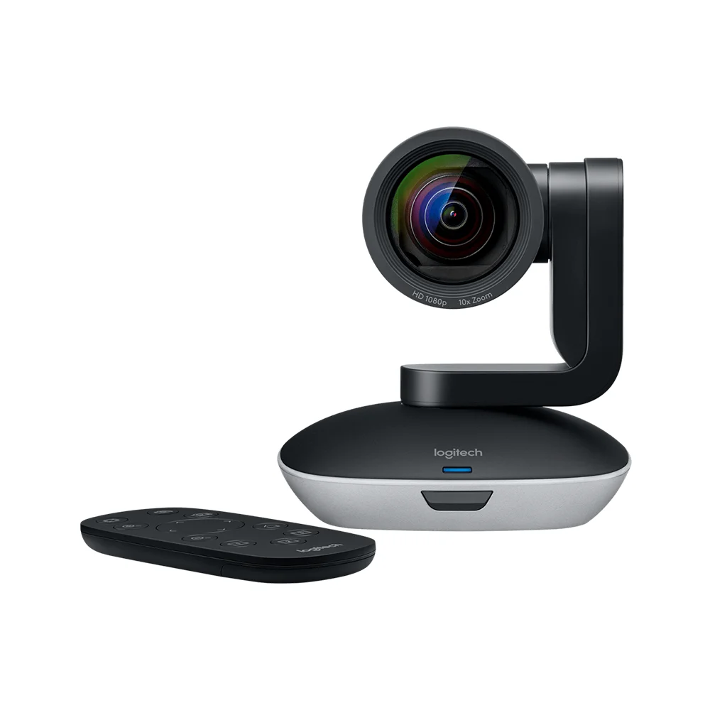 Cámara Logitech B2B PTZ Pro 2 Black/Silver - 960-001184