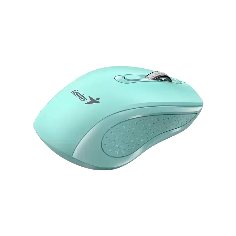 Mouse Genius NX-8025S AI Copilot Wireless 4-BOT Silent Ergonómico Aquamarine - 31030048402