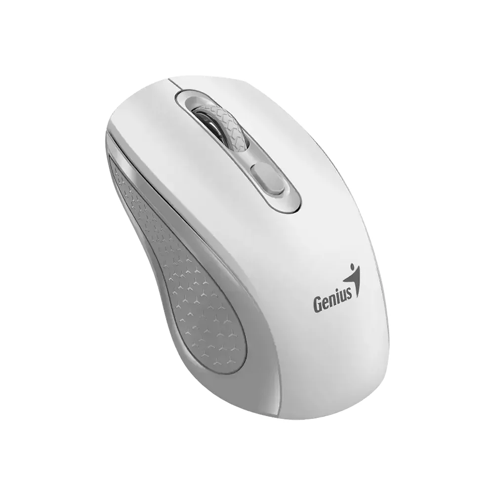 Mouse Genius NX-8025S AI Copilot Wireless 4-BOT Silent Ergonómico White+grey - 31030048401